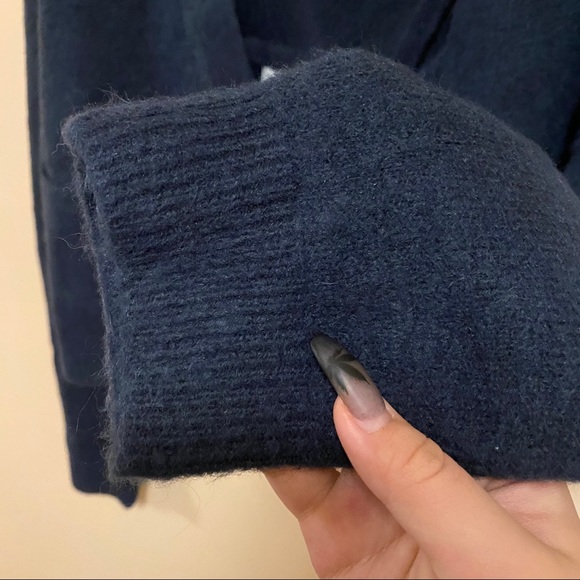 ZARA Navy Blue Sweater & Mini Tank Top Set - Picture 6 of 6